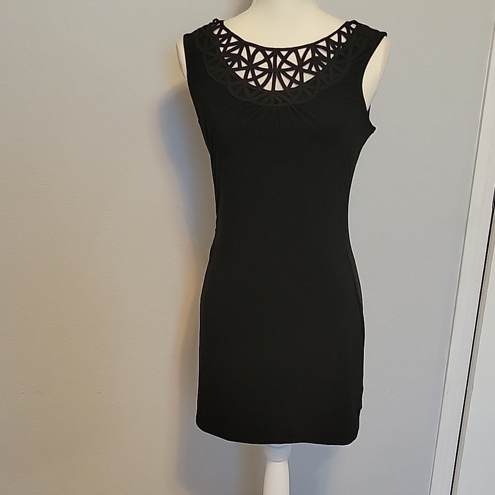 Elegant Black Sleeveless Dress